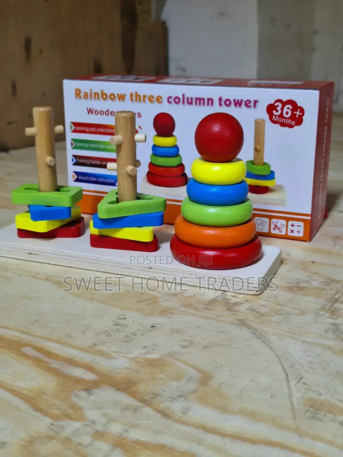 Rainbow Tower 3 Coloumn*Rainbow Tower 3 Coloumn