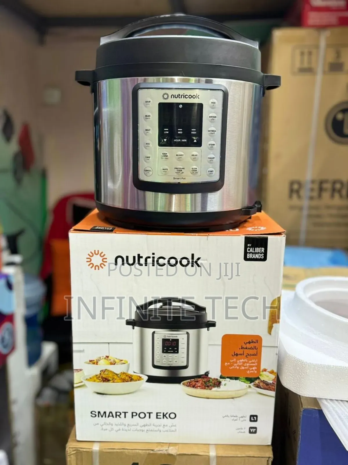 *Nutricook* *NC-SPEK6* Eko Smart Pot Pressure Cooker - 6L