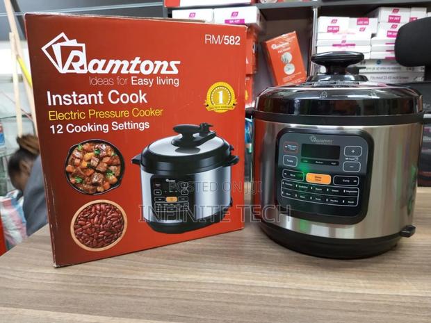 *RAMTONS* 6L Electric Pressure Cooker - RM/582 at