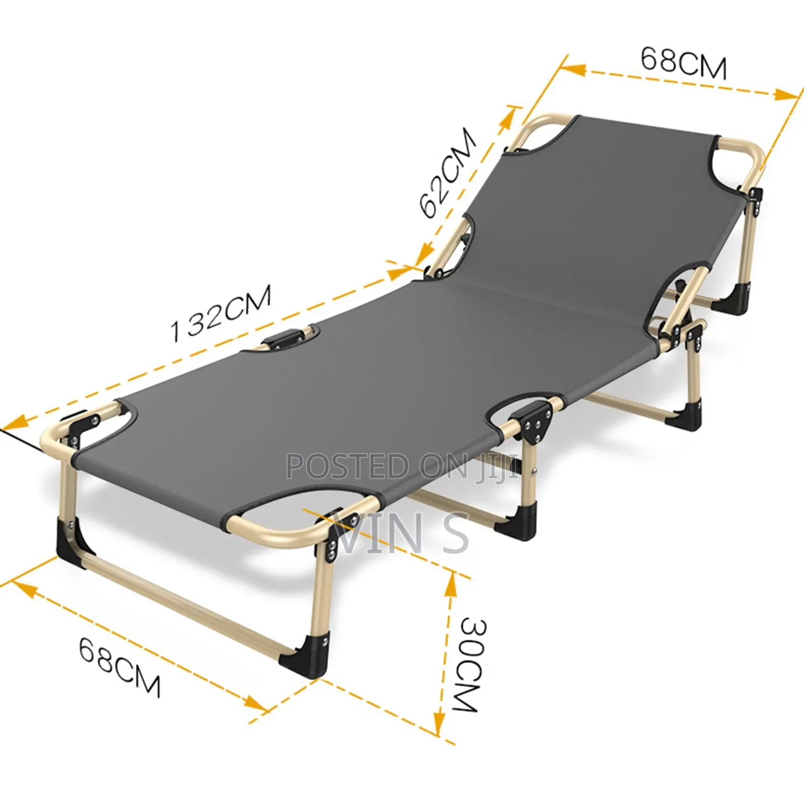 Foldable Camping Beds With Pillow/Câmping Bêds