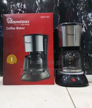 *Ramtons Coffee Maker Black *- Rm/193