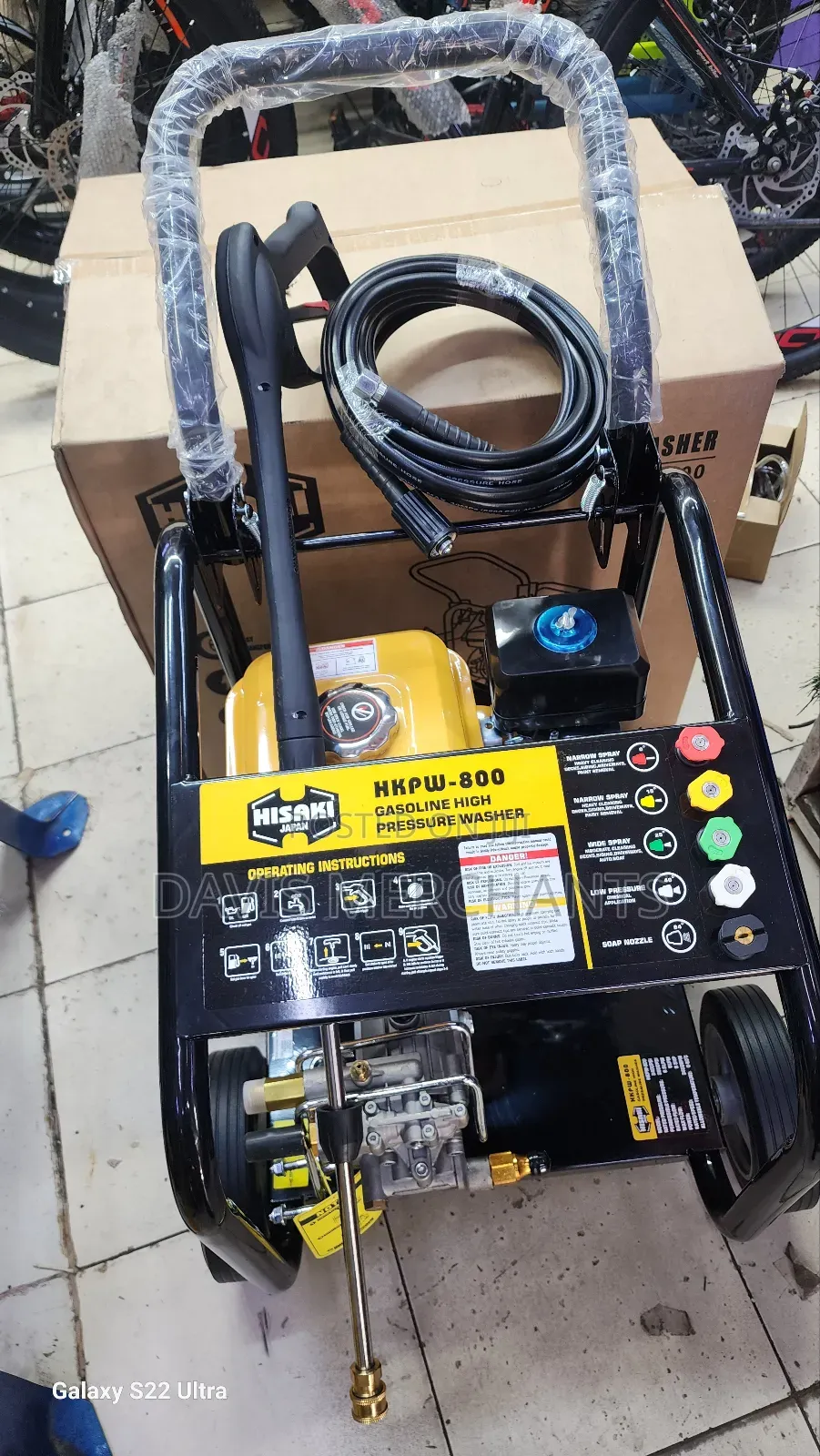 High Pressure Car Wash Machine