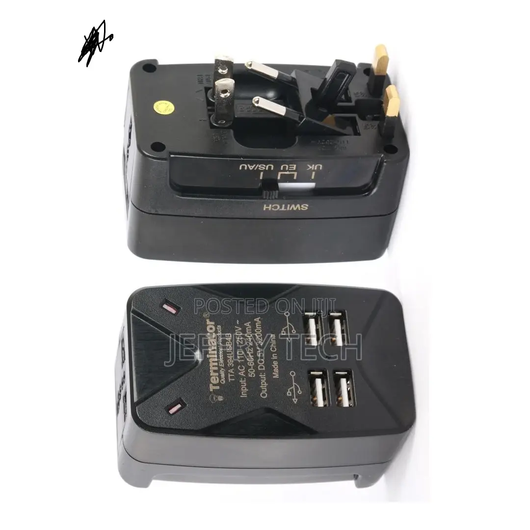 Terminator Travel Adaptors TTA 394 USB4B