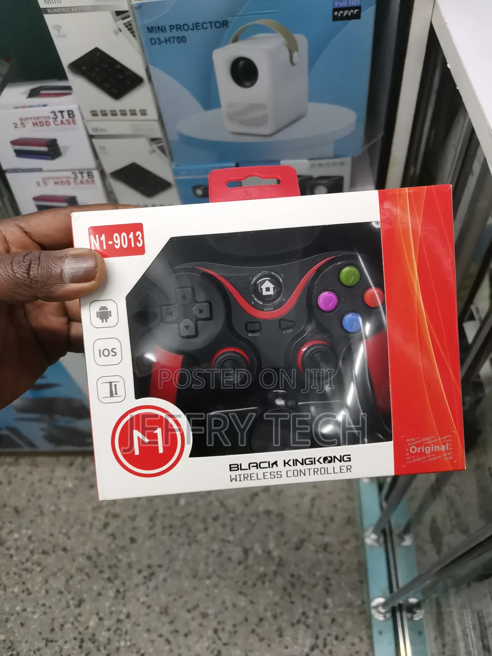 Cell Phone Gamepad for iPhone Android PC PS3 TV Box Control