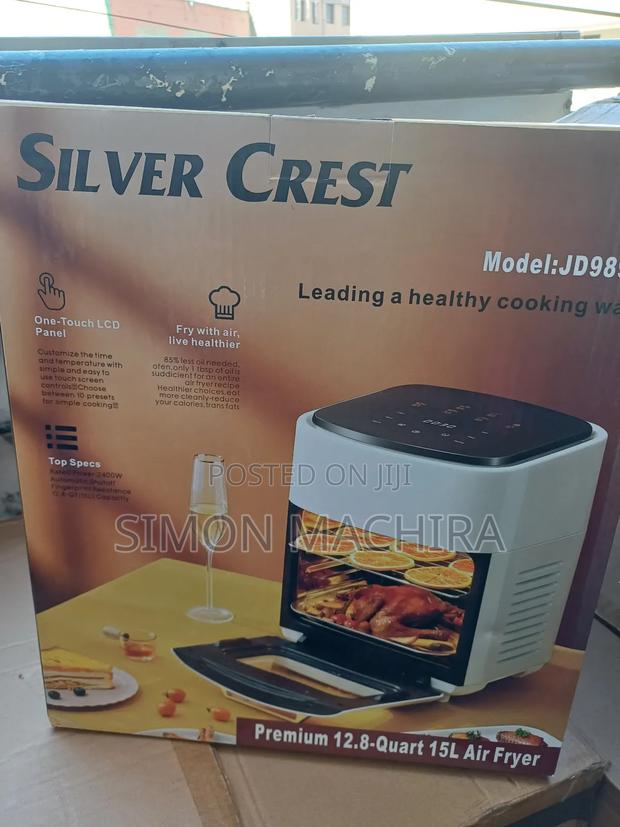 Black 15L Silvercrest Airfryer *Airfryer *15L