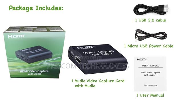 Hdmi Video Capture Card With Audio - 3.0 Usb - main view