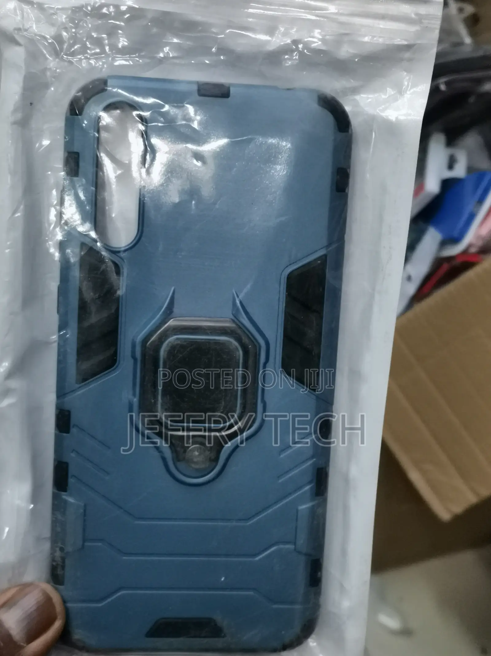 Huawei Y8p PC + TPU Protective Case With 360 Degrees Rotatab
