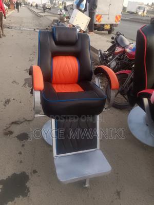 Barber Chair, Orange and Black - thumbnail 2