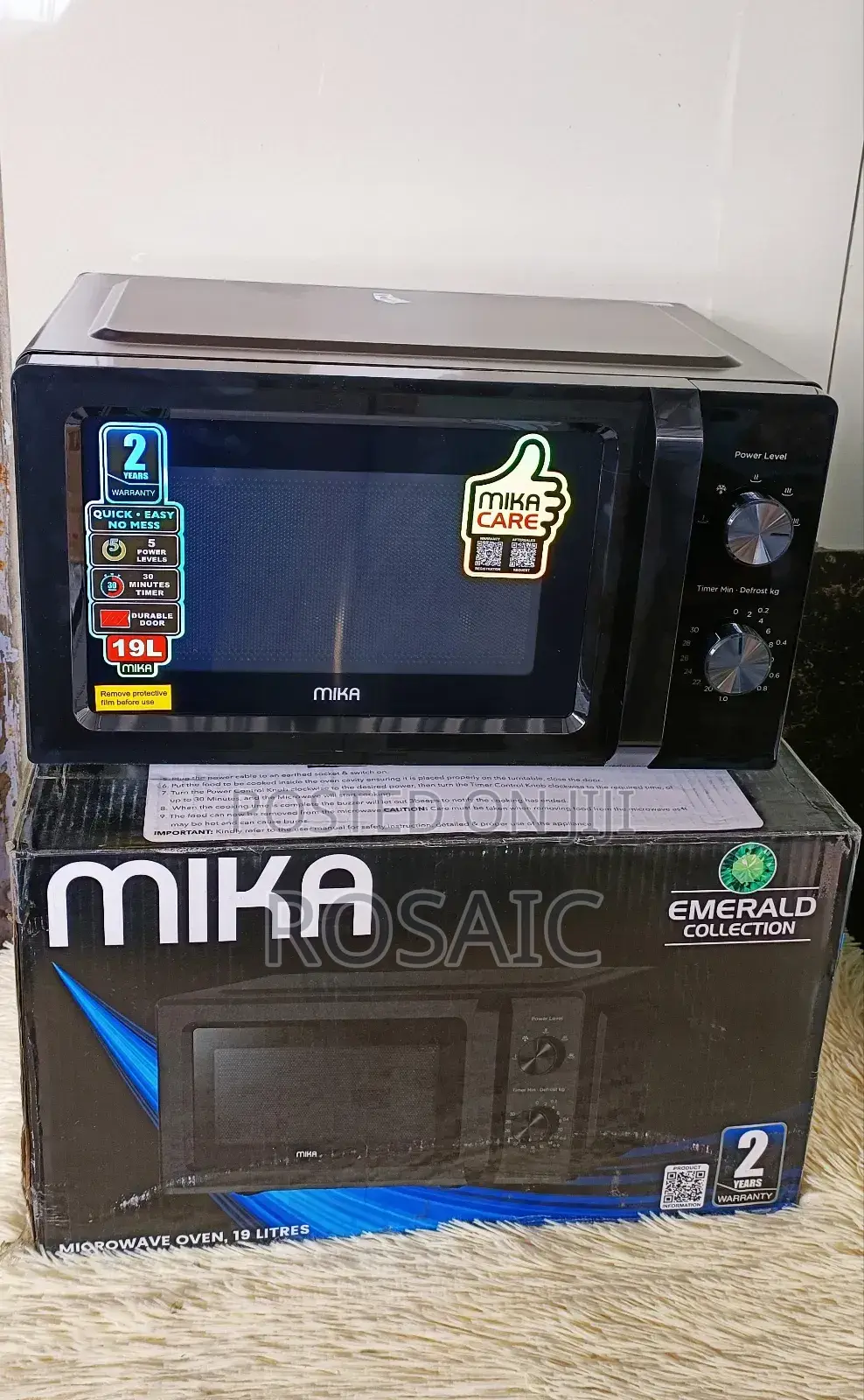 Mika Manual Microwave