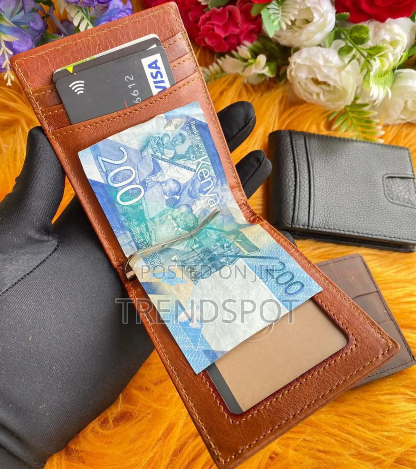 Leather Wallets With Money Clip