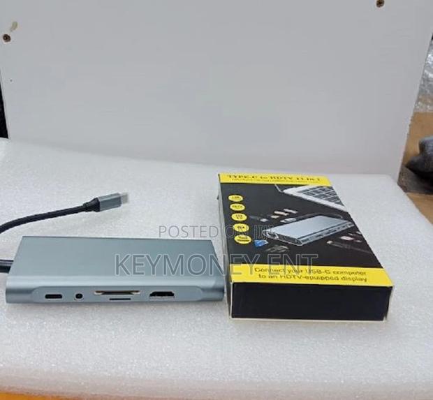 Type C to HDTV 11 in 1 Macbook Multifunctional Adapter