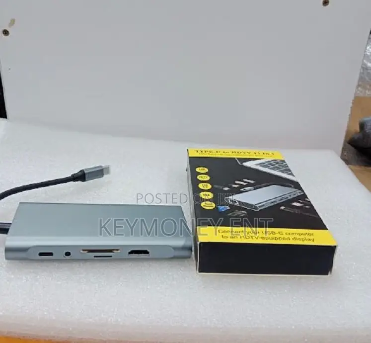 Type C to HDTV 11 in 1 Macbook Multifunctional Adapter