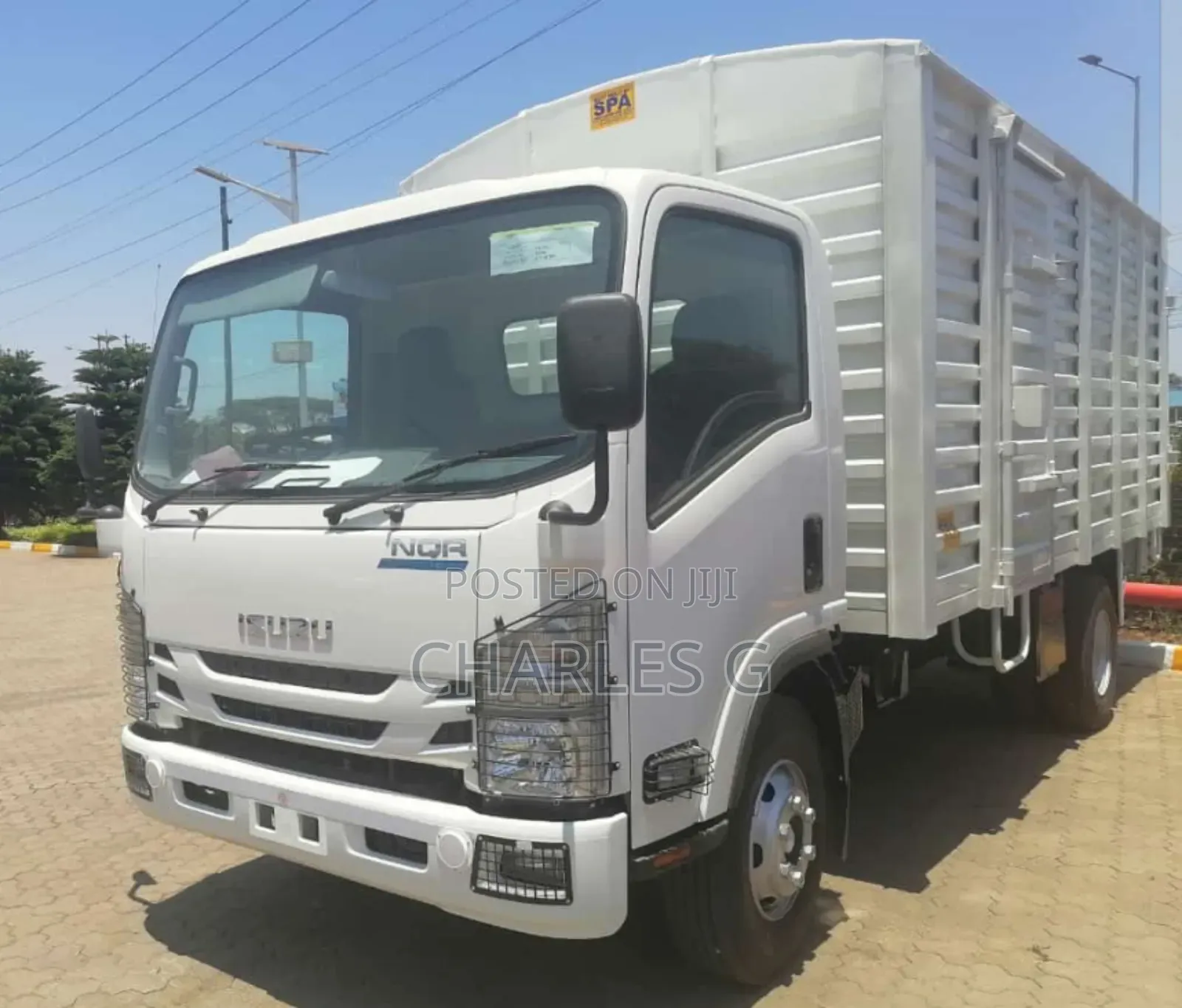 New Isuzu NQR Truck Blue Power. 100% Financing Arrangement