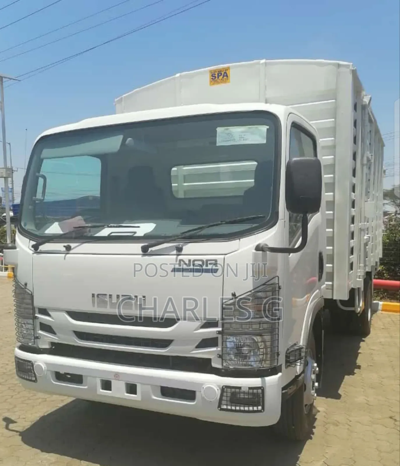 New Isuzu NQR Truck Blue Power. 100% Financing Arrangement