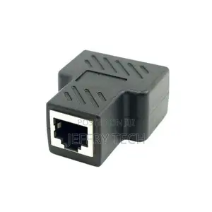 1 to 2 Ways RJ-45 Inter Splitter Extender Connector Etherne