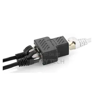 1 to 2 Ways RJ-45 Inter Splitter Extender Connector Etherne