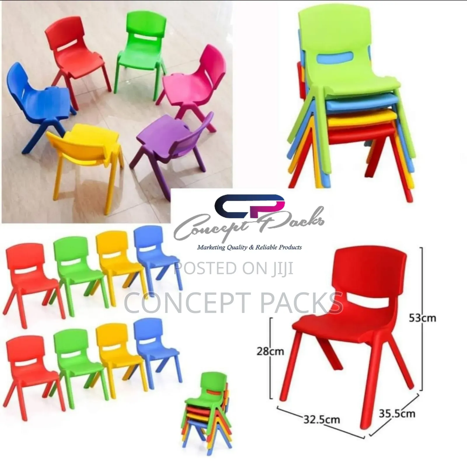 Day Care / Kindergarten Chairs.