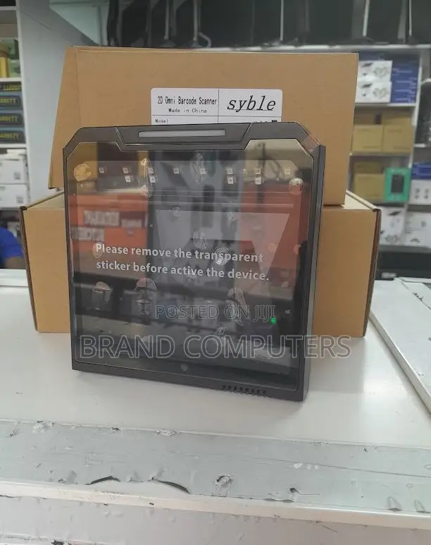 XB 8808H 2D Barcodes Scanner Square-Table Mount
