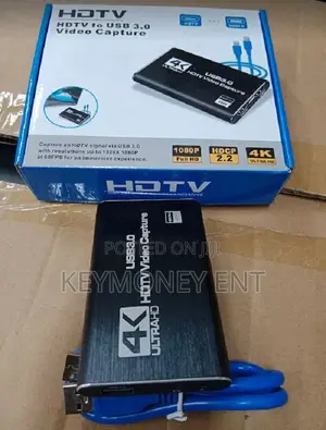 Metallic USB 3.0 HDMI Video Capture Card With Audio