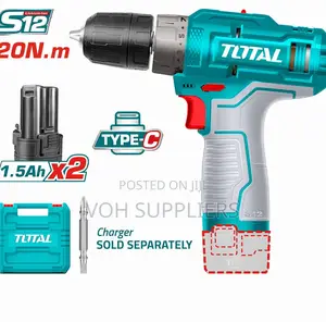 Total TDLI12202 Cordless Drill Voltage: 12V