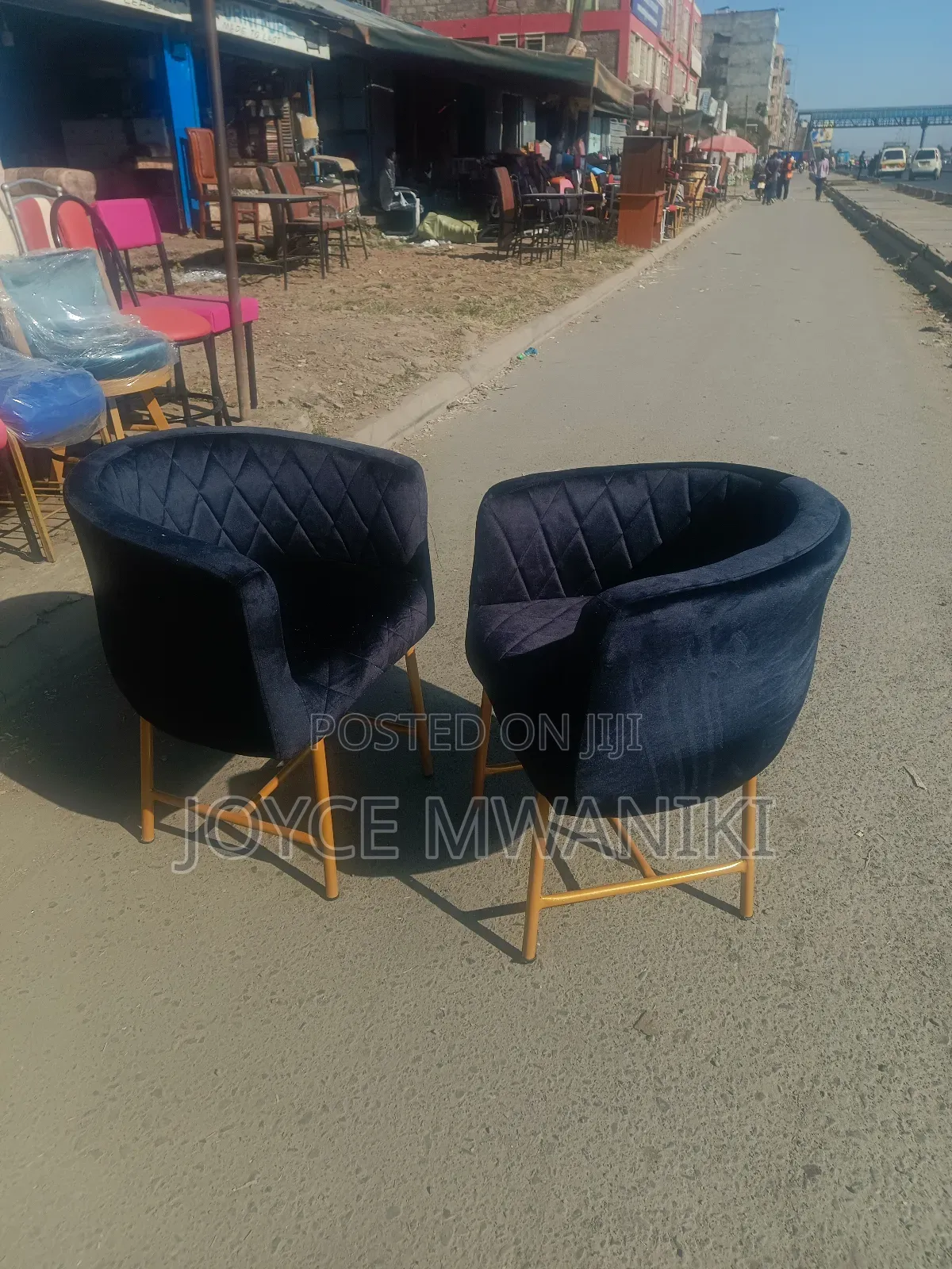 Black Styling Chairs 