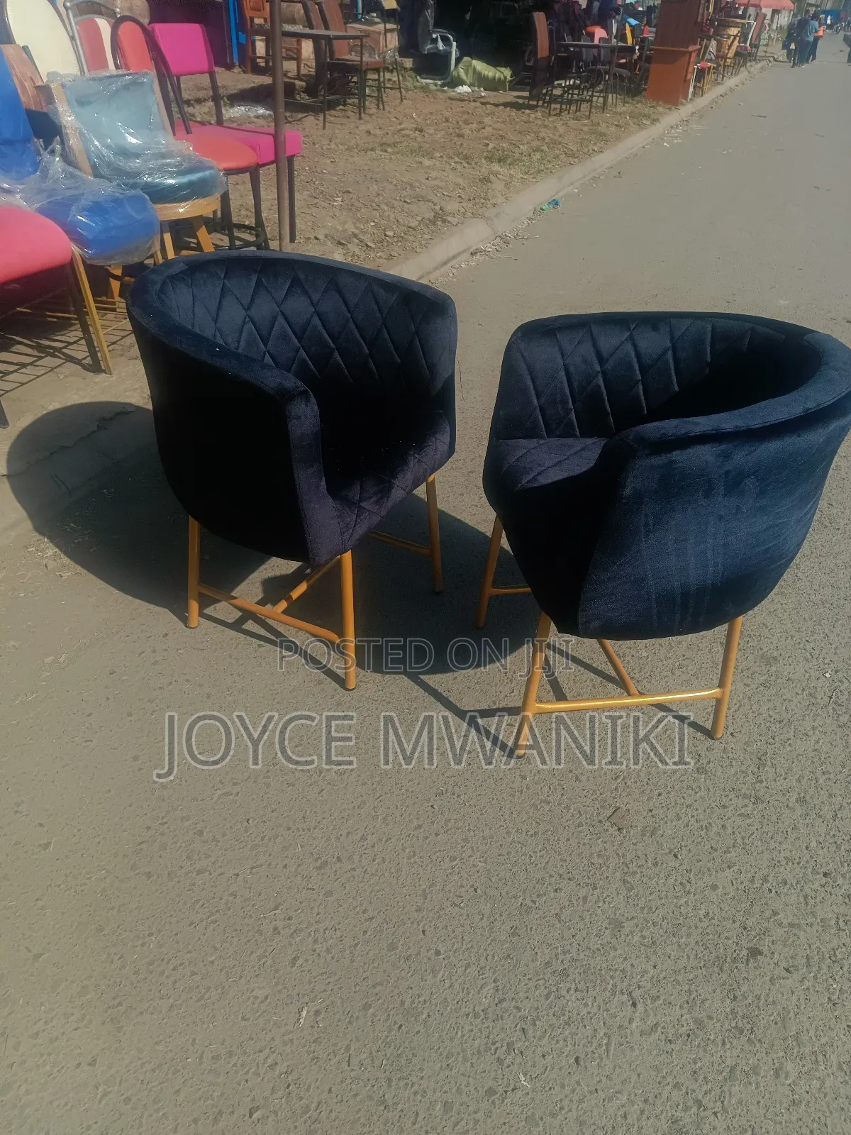 Black Styling Chairs 