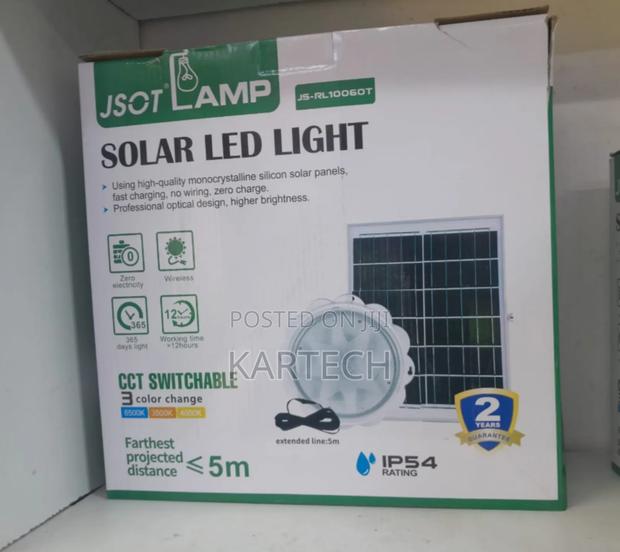 JSOT Solar Ceiling LED Light CCT Switchable - main view