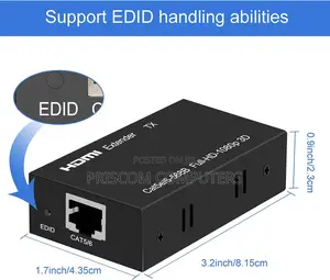 HDMI Extender Over Single Cat5/Cat6 Ethernet Cable Up to 60M