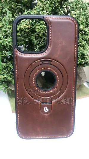Leather iPhone Covers With Magsafe( iPhone 12-15)
