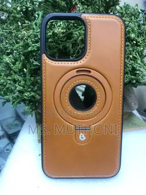 Leather iPhone Covers With Magsafe( iPhone 12-15)