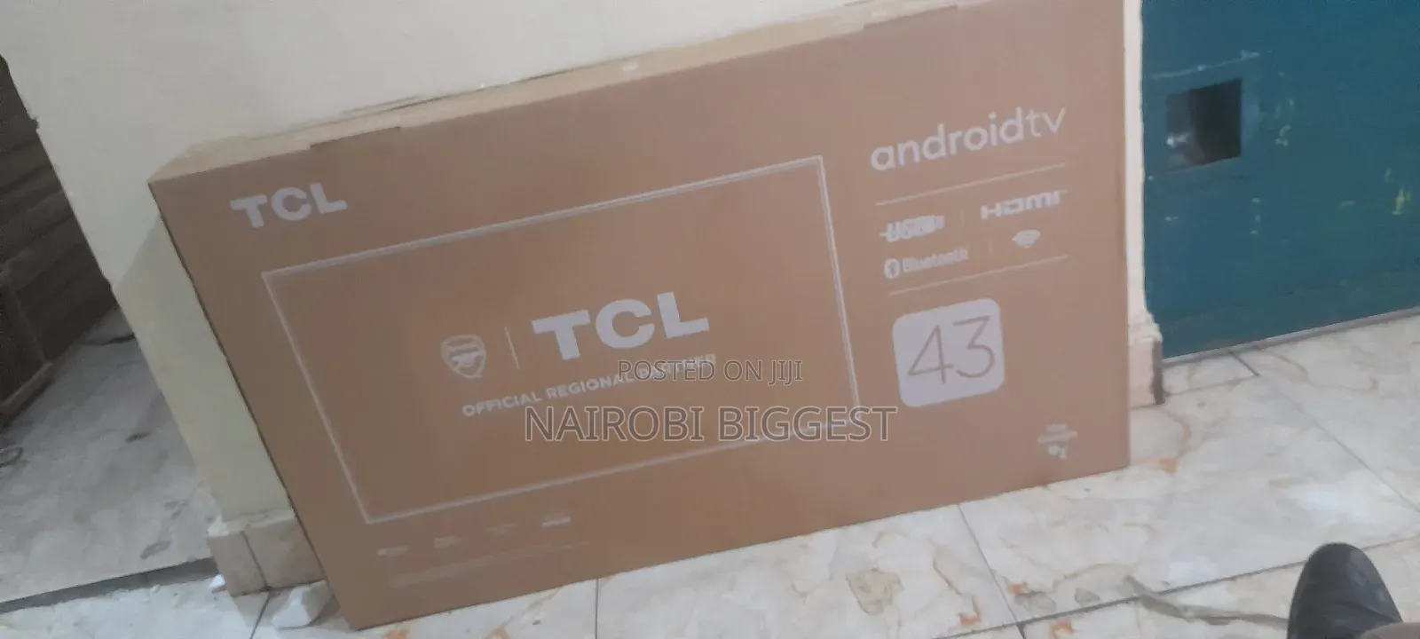 TCL 43" Android Original Frameless Television