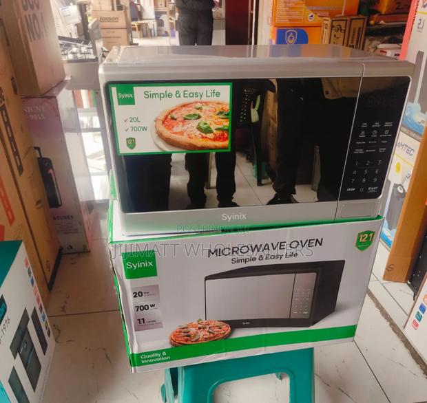 Grey Syinix 20litres Digital Microwave New Model