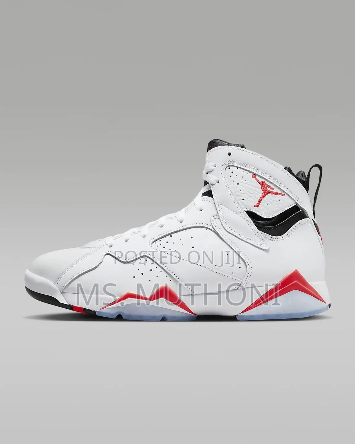 *Jordan 7 White Infrared* Sizes:40,41,42,43,44,45_