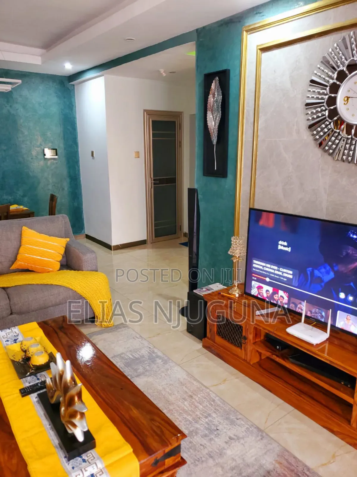 Airbnb 3bedroomed-Jogoo Road =Buruburu Rent 3,500/= Per Day