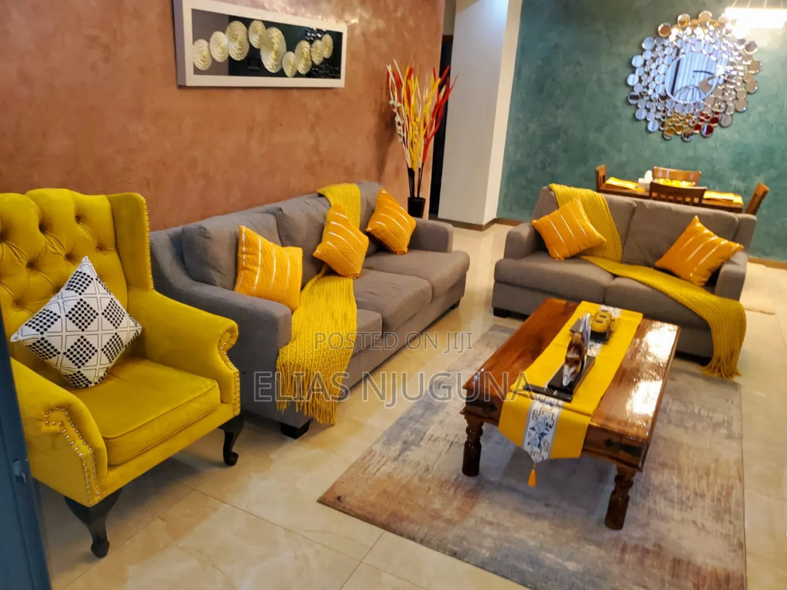 Airbnb 3bedroomed-Jogoo Road =Buruburu Rent 3,500/= Per Day