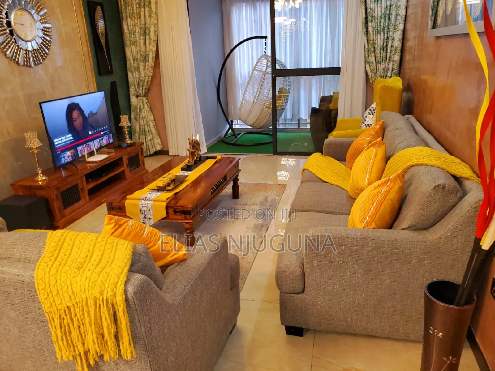 Airbnb 3bedroomed-Jogoo Road =Buruburu Rent 3,500/= Per Day