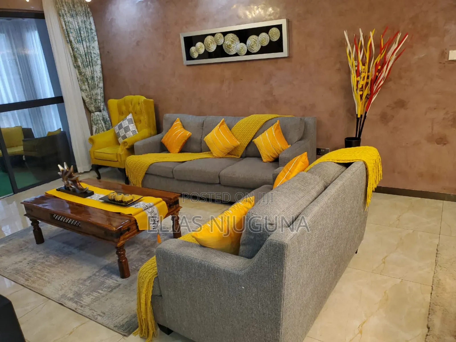 Airbnb 3bedroomed-Jogoo Road =Buruburu Rent 3,500/= Per Day