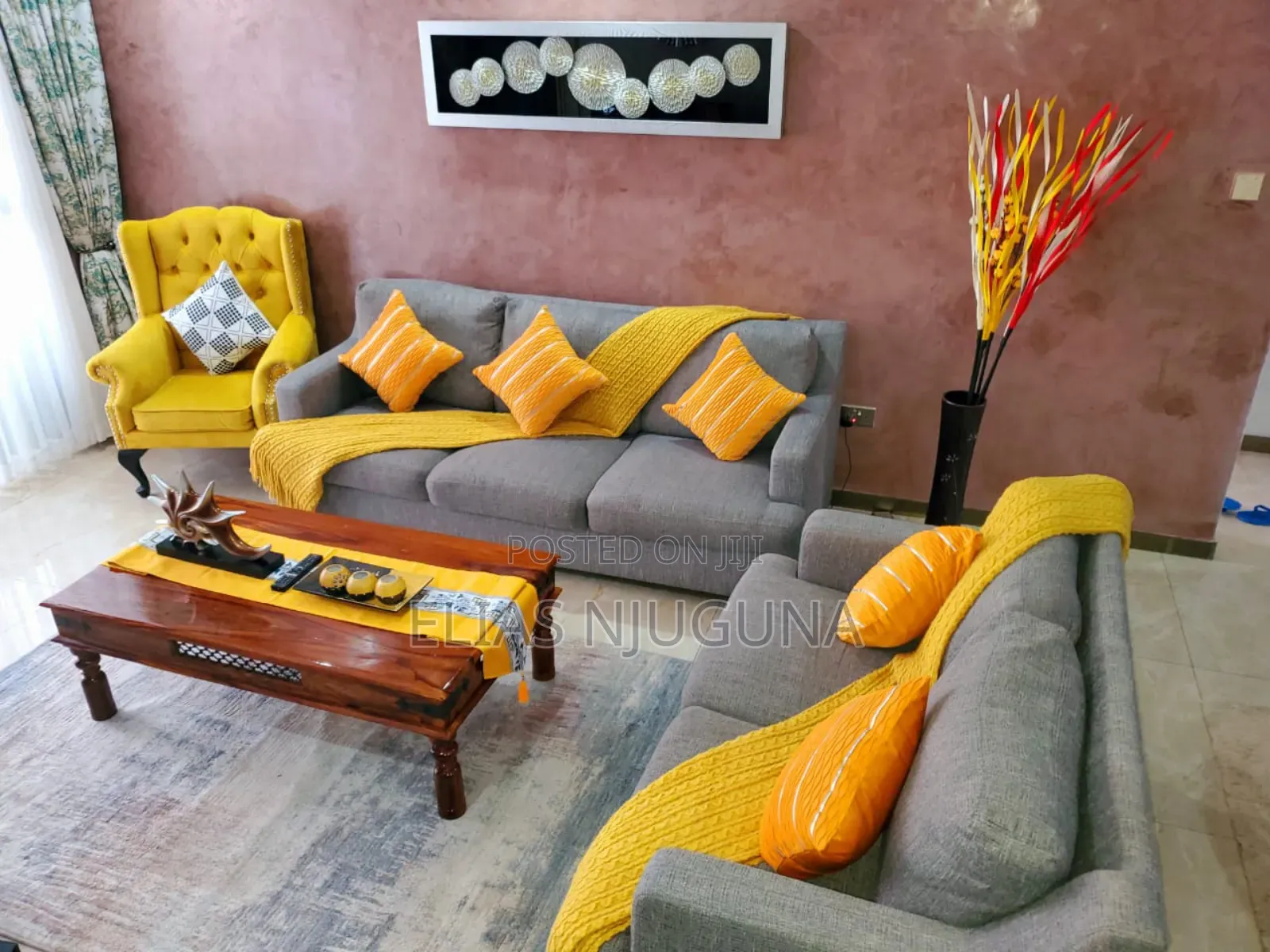 Airbnb 3bedroomed-Jogoo Road =Buruburu Rent 3,500/= Per Day