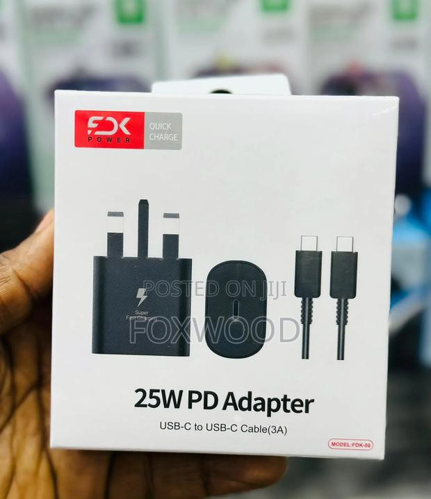 Samsung 25W Fast Charging USB C to C Charger With Cable - thumbnail 2