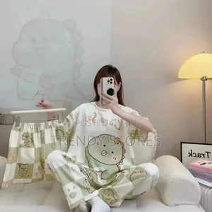 Cartoon 3 In 1 Ladies Pjamas