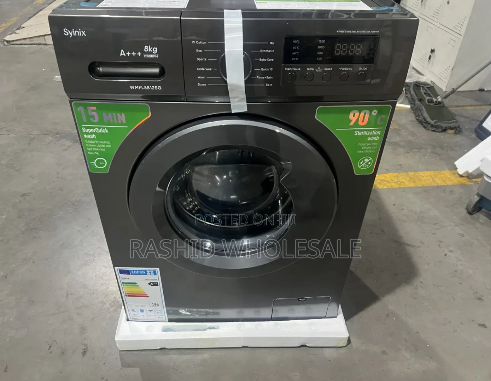 Washing Machine,Syinix Front Load 8kgs