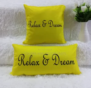 Yellow Pillows Home Decor