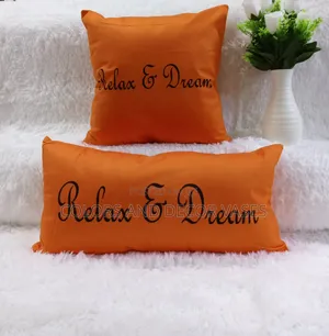 Orange Pillows to Match Your Home Theme