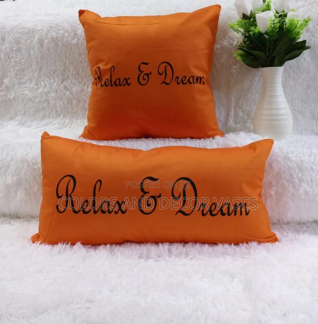 Orange Pillows to Match Your Home Theme