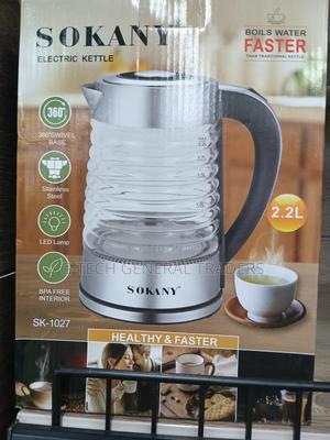 Sokany 2.2l Glass Electric Water Kettle - thumbnail 2