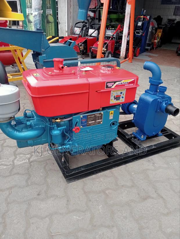 2" Bare Pump With 20hp Jiantin Engine - thumbnail 2