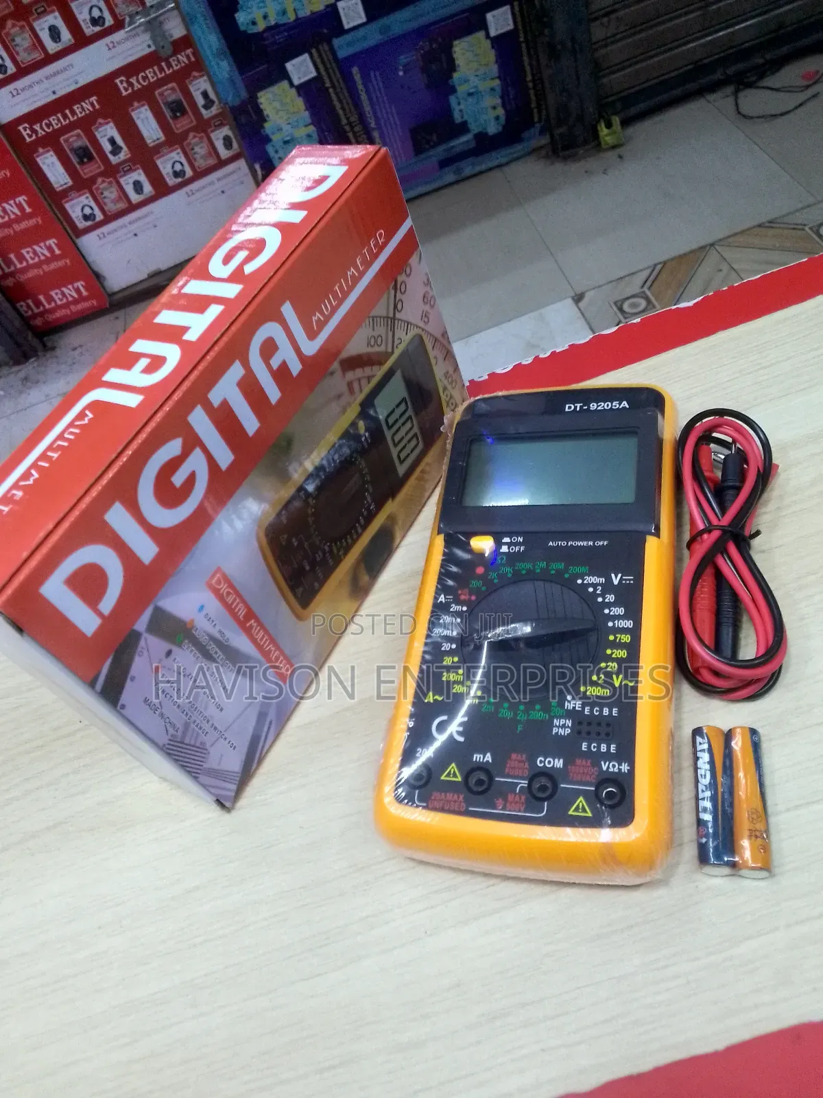 DT-9205A Multimeter(Digital)