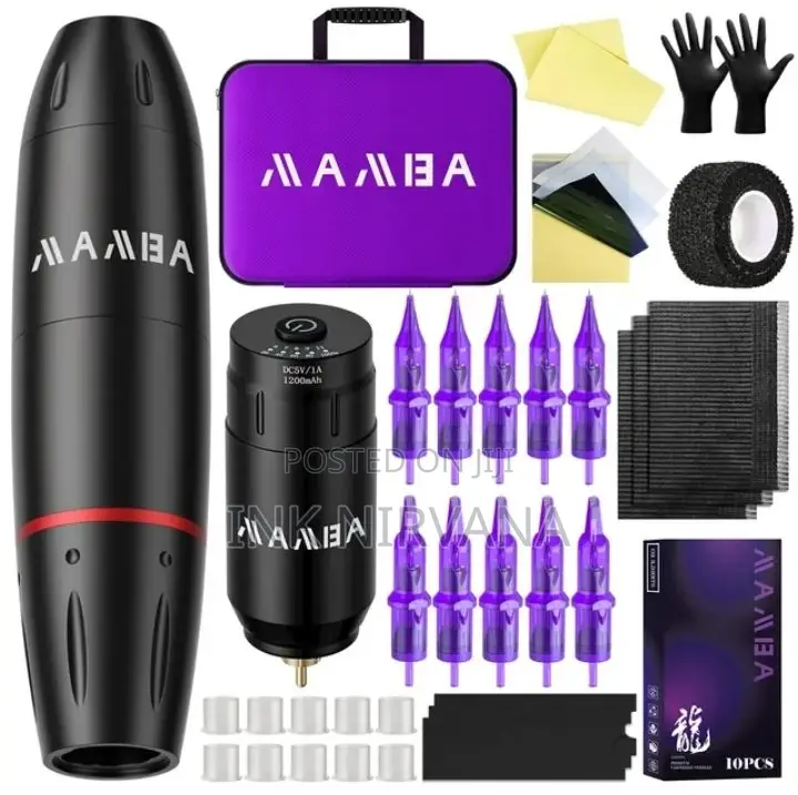 Tattoo Pen Wireless Complete KIT