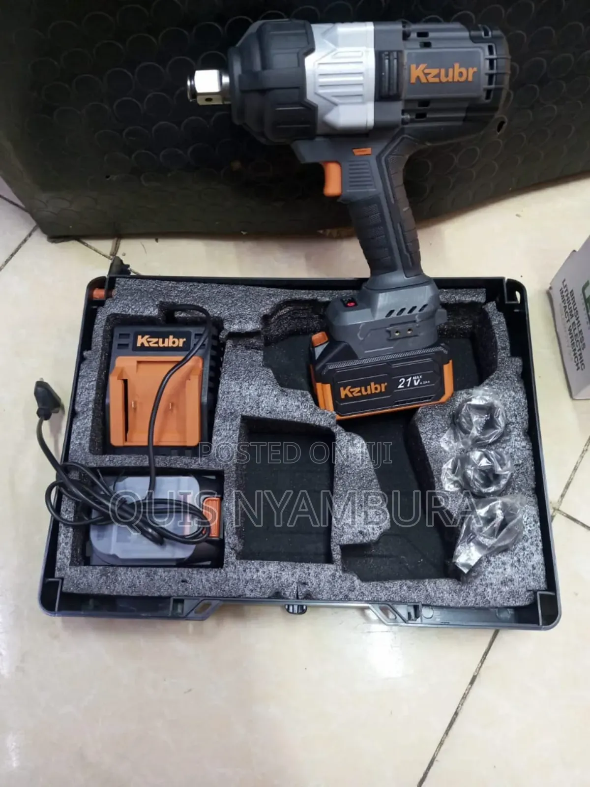 Cordless Driver, Kzubr Impact Wrench