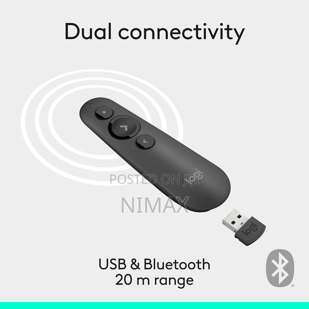 Logitech R500s Laser Presentation Remote Clicker
